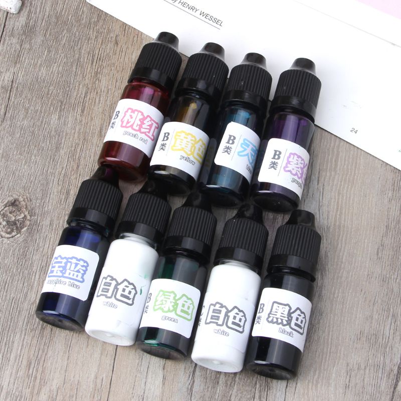 Mực nhuộm màu 10ml dùng làm trang sức