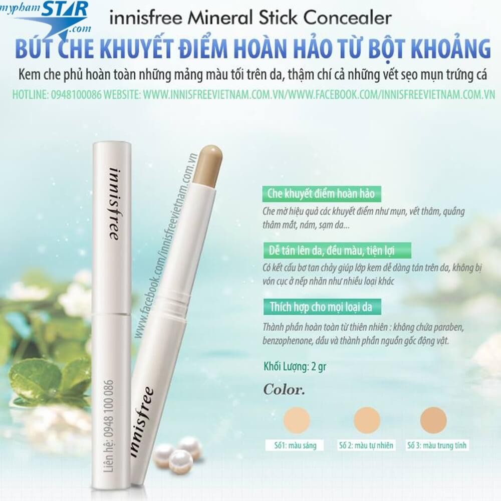 Kem Che khuyết điểm dạng thỏi Innisfree | BigBuy360 - bigbuy360.vn