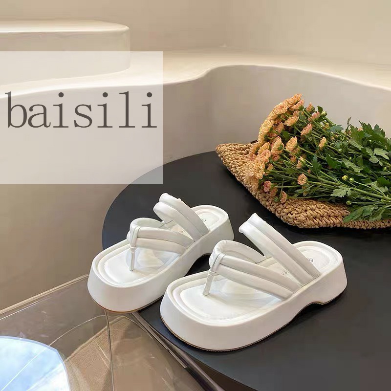 DÉP XUỒNG BAISILI - DÉP THỜI TRANG NỮ PHONG CÁCH HIỆN ĐẠI QUAI NGANG KẸP ĐẾ BẰNG BD220869