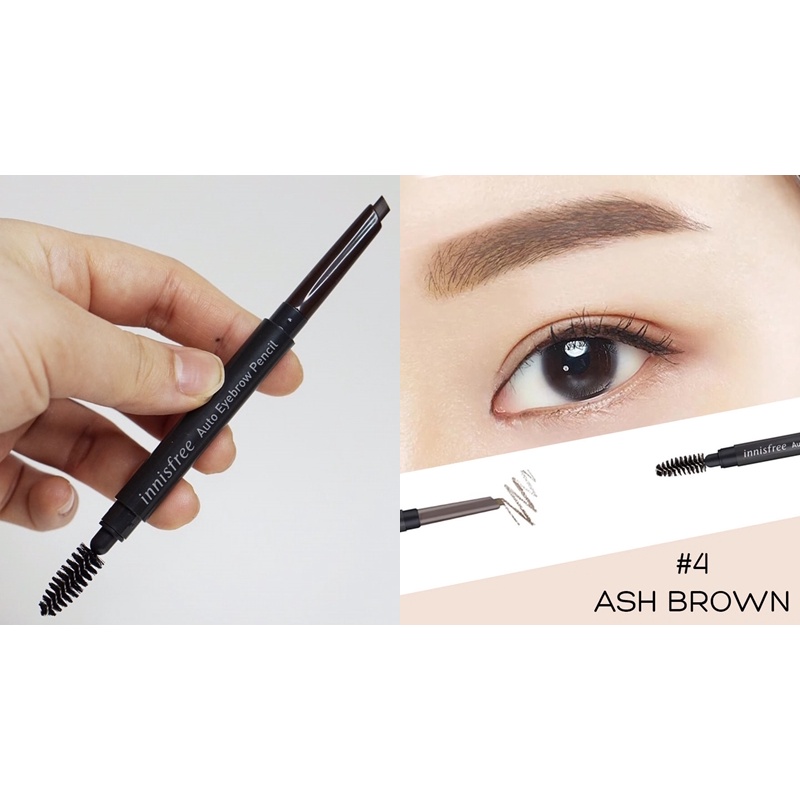 Chì Kẻ Mày Innisfree Auto Eyebrow Pencil 0.3g