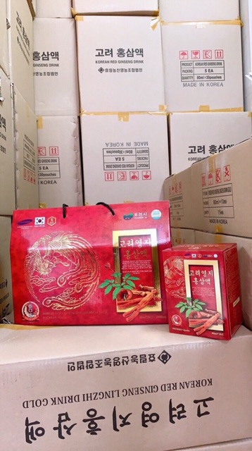 [HÀNG MỚI VỀ] NƯỚC HỒNG SÂM LINH CHI JEONGWON CAO CẤP HÀN QUỐC