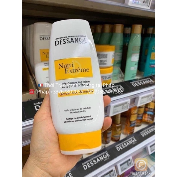 Cặp Dầu gội dầu xả Dessage Pháp