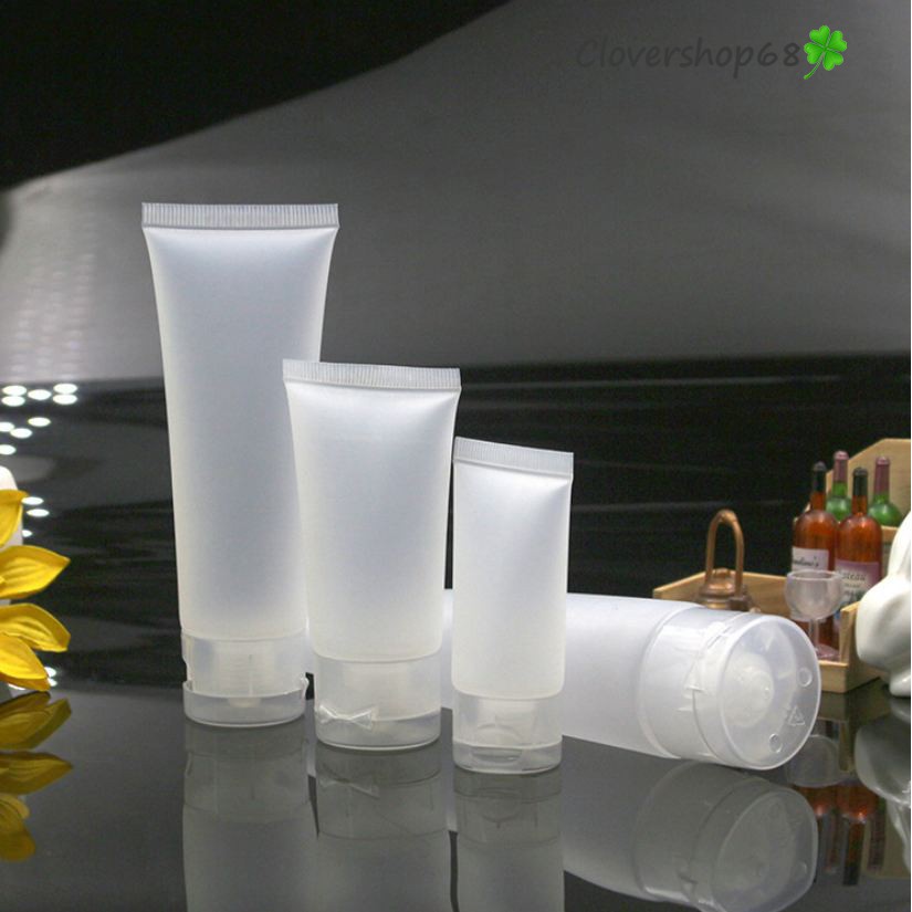 Tuýp nhựa, chai đựng sữa rửa mặt 10 20 30 50 100 ml   Clovershop68