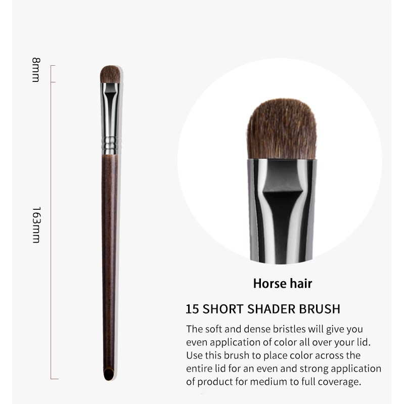 Cọ đánh phấn mắt bằng lông ngựa XQ15
