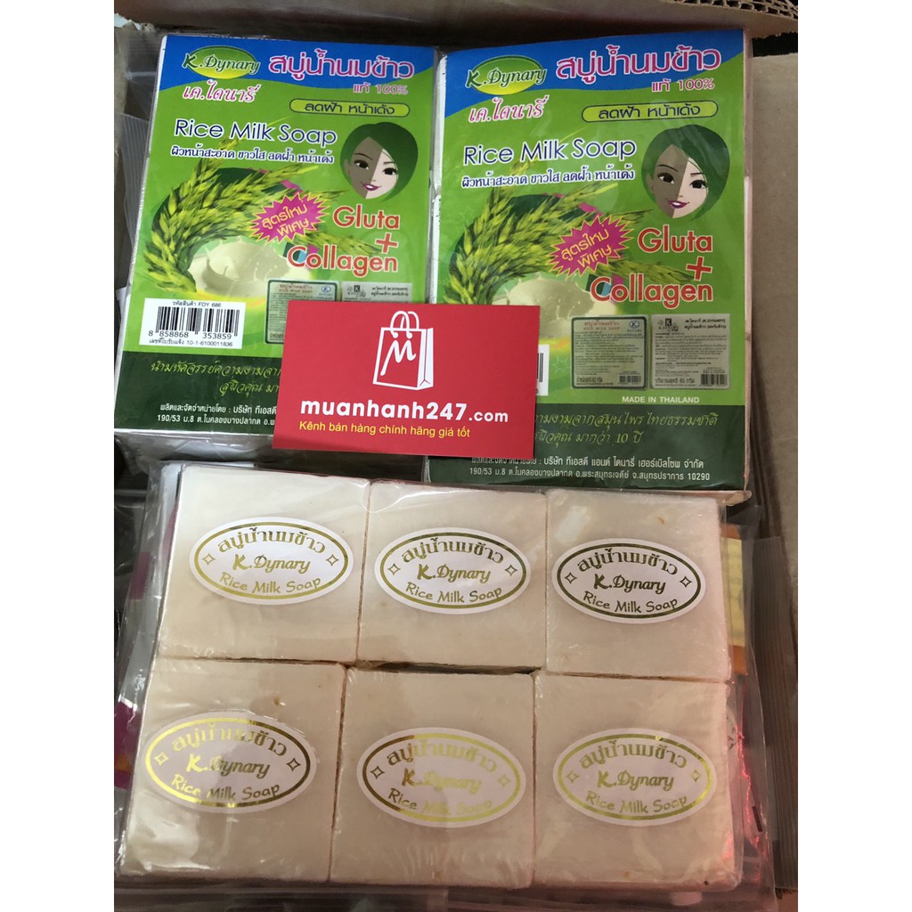 XÀ PHÒNG GẠO SỮA THÁI LAN | BigBuy360 - bigbuy360.vn