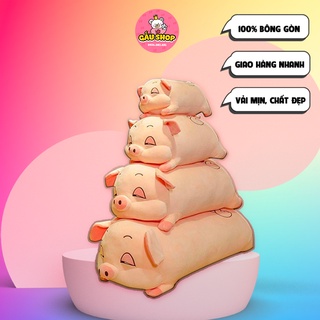 Gấu Bông Gối Ôm Heo Lợn Lim Dim Thú Nhồi Bông phê cần Siêu to khổng lồ