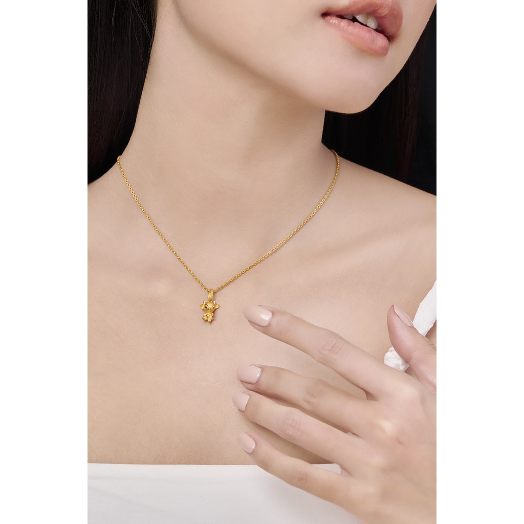 PRIMA Mặt Dây Chuyền Vàng 24K - BST Zodiac -Tuổi Sửu May Mắn - 111P1925