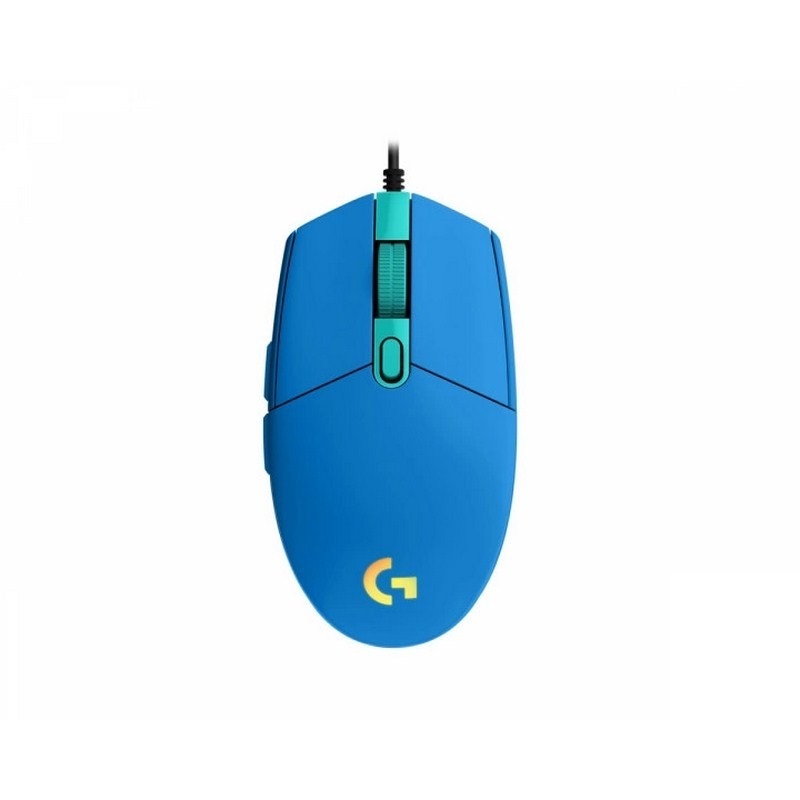 CHUỘT Mouse LOGITECH G203 Lightsync RGB Gaming Blue/Violet Chính hãng. VI TÍNH QUỐC DUY