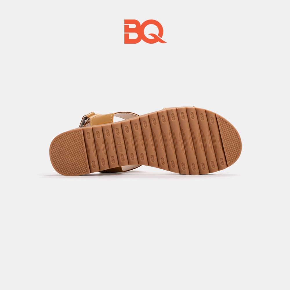 Giày sandal nữ đi học quai ngang đế bằng cao 3 phân SD BQ15