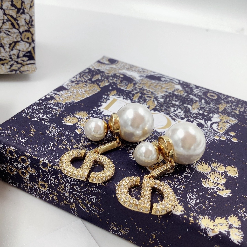 Dây Chuyền/Vòng Cổ/Nhẫn Họa Tiết Dior Thời Trang Thanh Lịch Đáng Yêu Thanh Lịch