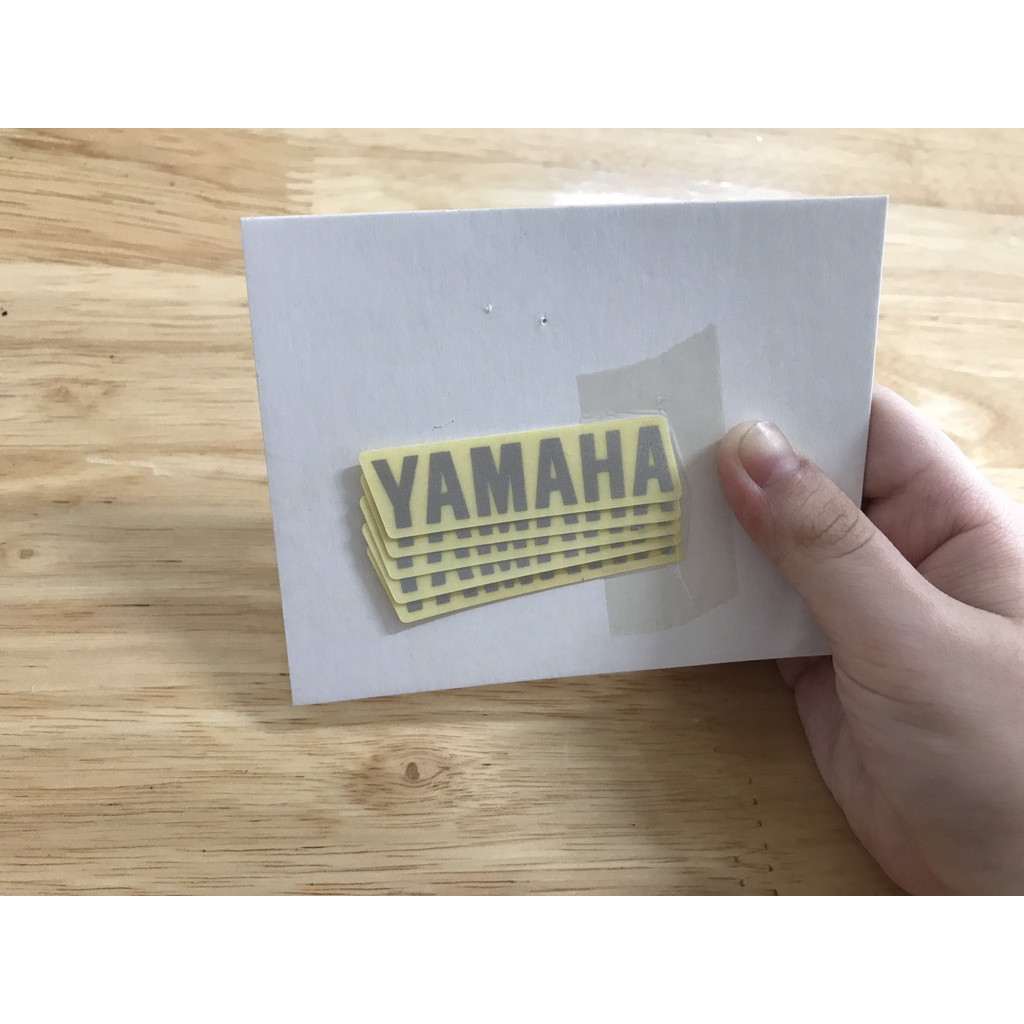 Tem dán xe máy chữ Yamaha chính hãng -Yamaha Town Hương Quỳnh (5VDF153E1000)