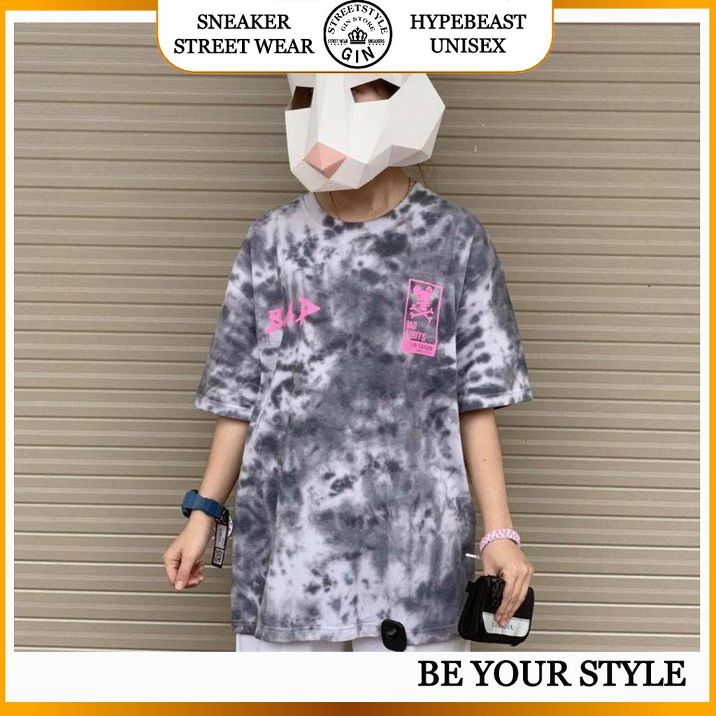 ÁO THUN LOAN MÀU BAD RABBIT UNISEX - GIN STORE