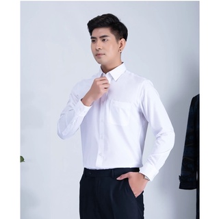 Sơ mi dài tay trắng May10