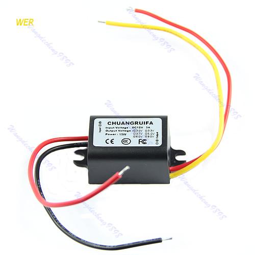 Mô Đun Hạ Áp Dc 12v 9v 3a 15w Chống Thấm Nước