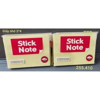 Note vàng 3x4 Wintex