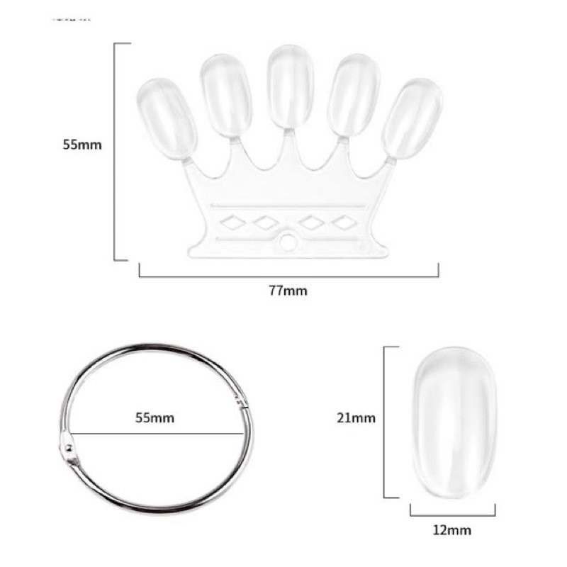 Móng Giả - Móng Vương Miện- Học Nail