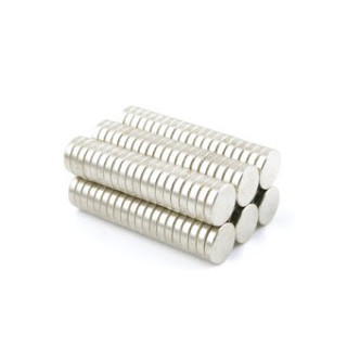Nam châm viên trắng nhỏ 2x1mm