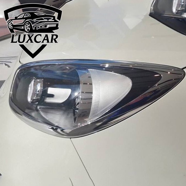 Ốp viền đèn pha, đèn hậu xe KIA MORNING cao cấp nội thất LUXCAR