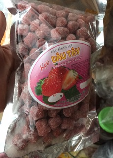 500g kẹo dâu tây Đà Lạt