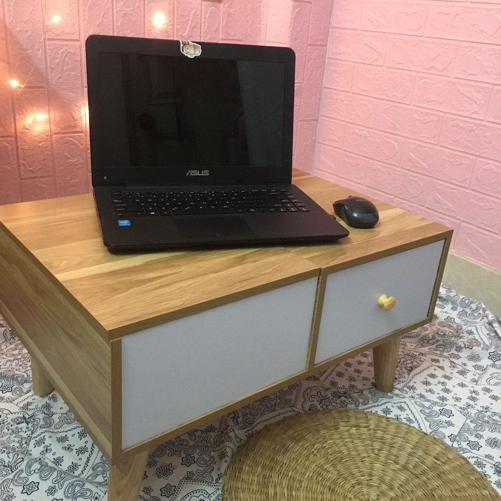 Bàn trang điểm mini kèm gương siêu xinh | BigBuy360 - bigbuy360.vn