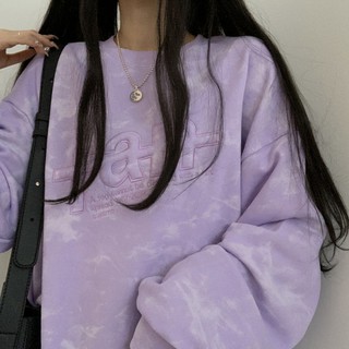 (ORDER) Áo sweater nữ loang màu Ulzzang