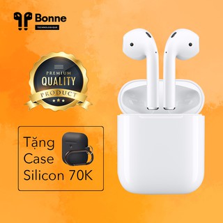 Tai nghe không dây TWS blutooth cao cấp nhất - Định vị - Đổi tên - Tháo tai dừng nhạc - tặng vỏ silicon