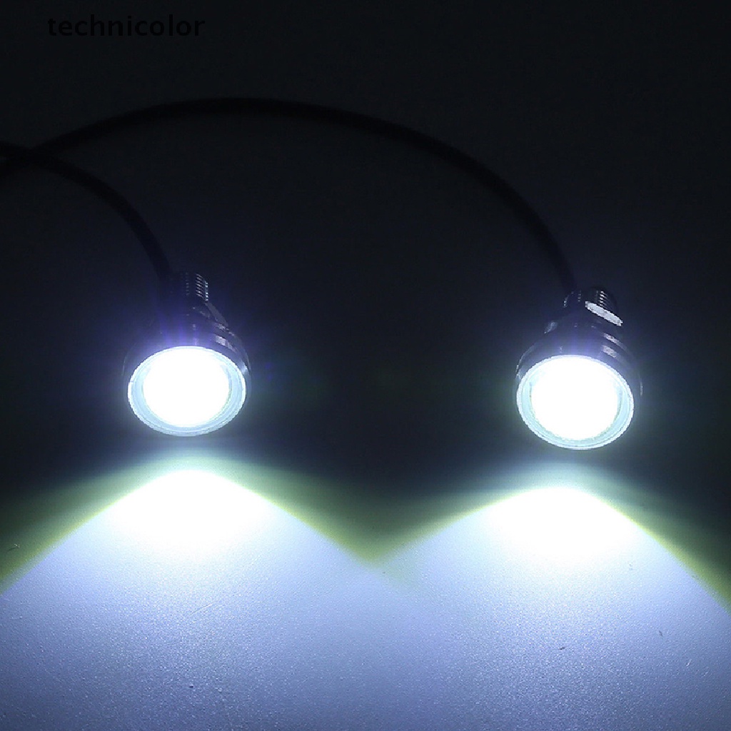 2 Đèn LED Mắt Đại Bàng DRL 18W Phá Sương Mù Ban Ngày Cho Xe Hơi
