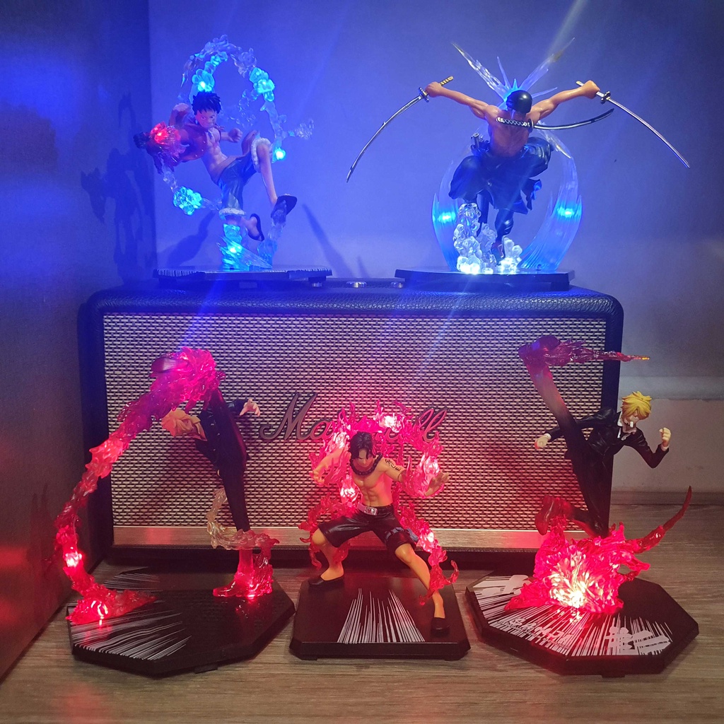 Figure / Mô hình Ace 2 đầu có LED 14 cm