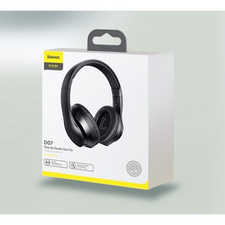 Tai nghe Bluetooth chụp tai Baseus D07