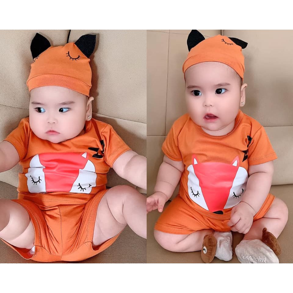Bộ cáo KÈM MŨ siêu kute cho bé yêu - BCSS