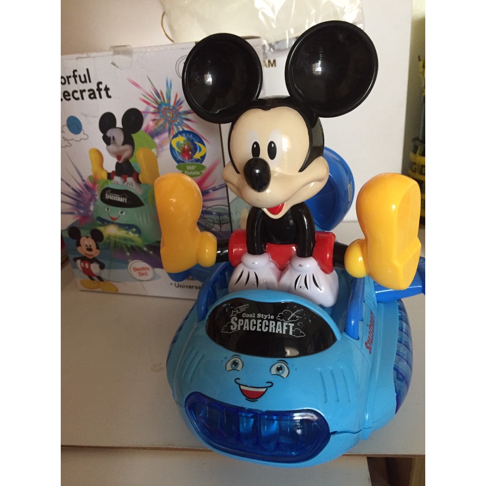 Đồ chơi chuột mickey/ spider man thăng bằng chạy 360 độ