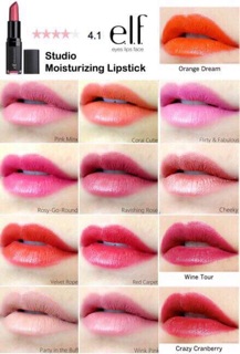 Son môi dưỡng ẩm Elf Moisturizing Lipstick - Red Carpet