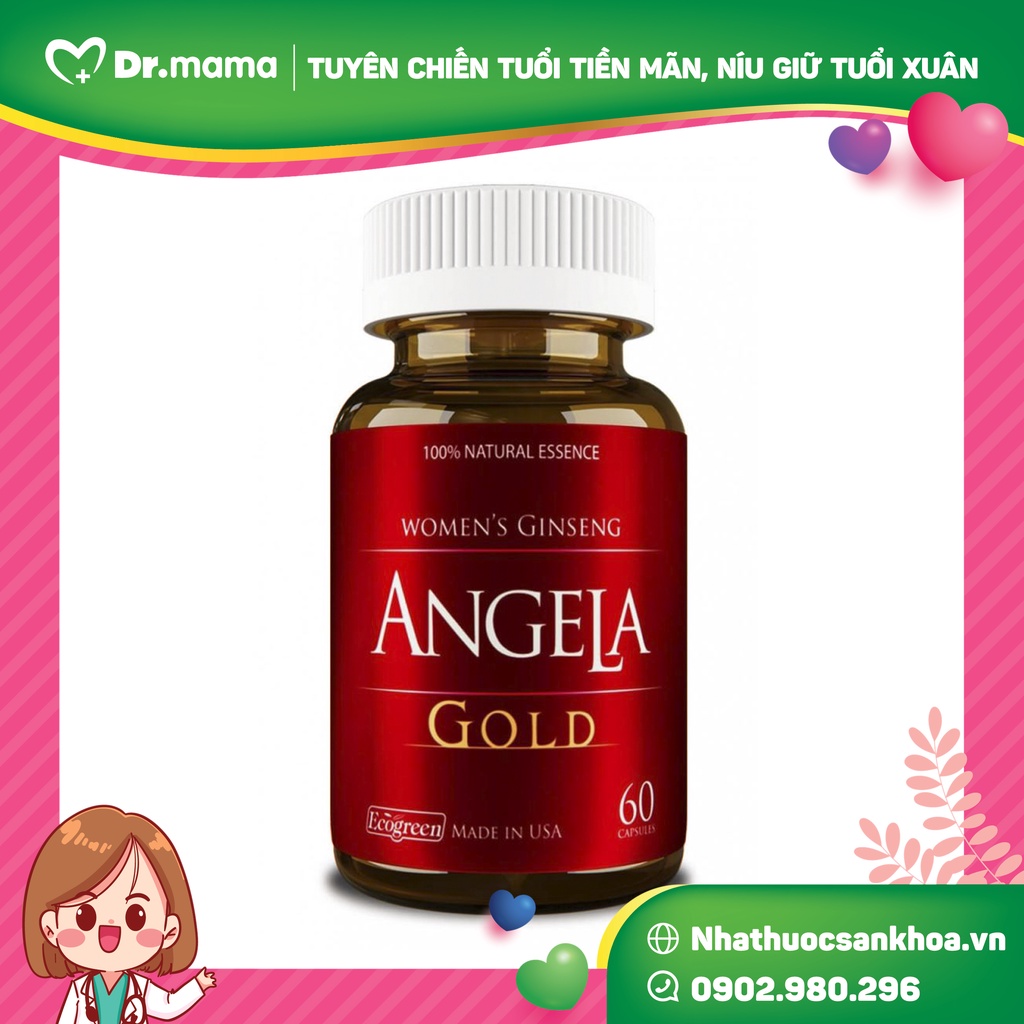 Sâm Angela Gold- thực phẩm bảo vệ sức khỏe