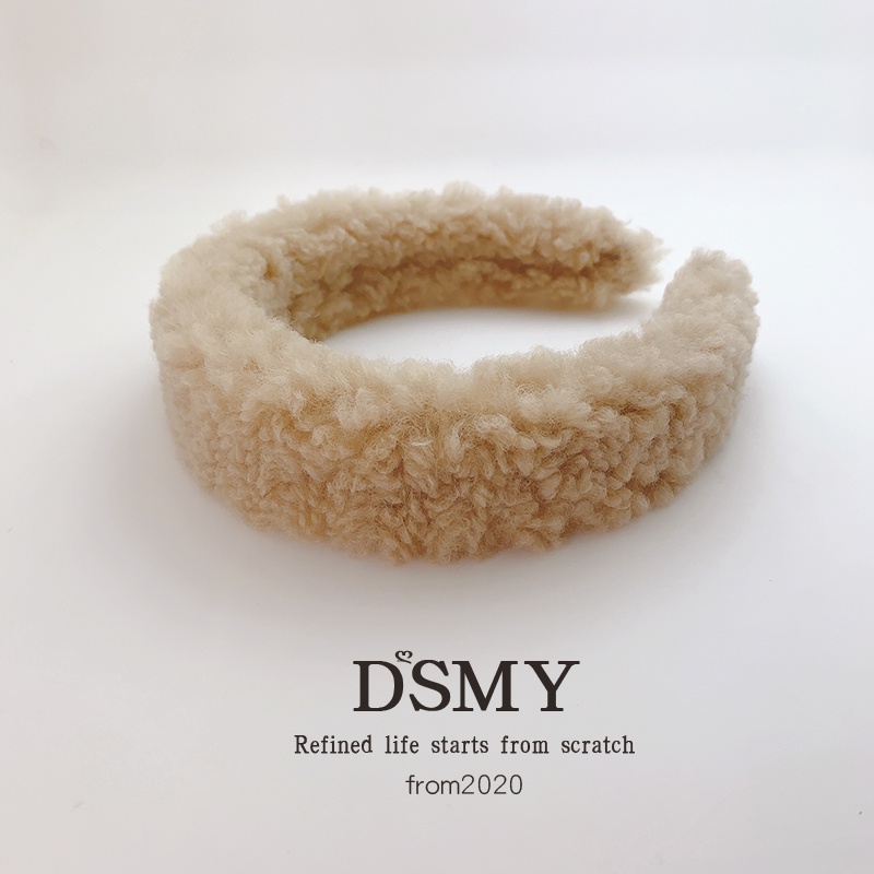 Băng Đô Len Lông Cừu Phong Cách Hàn Quốc Thời Trang Mùa Hè Dành Cho Nữ