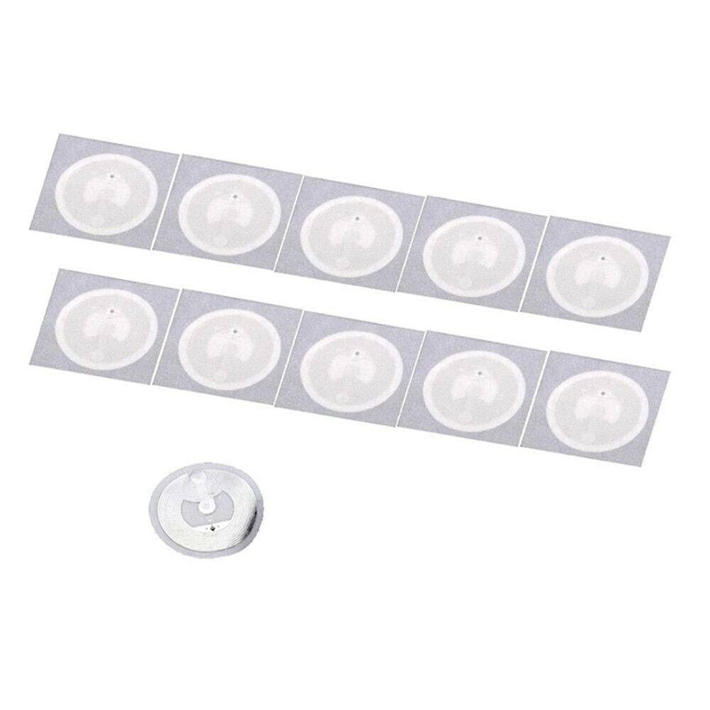 Set 10 miếng dán trang trí chìa khóa NFC ISO 14443A Ntag213 TAG 13.56MHz RFID