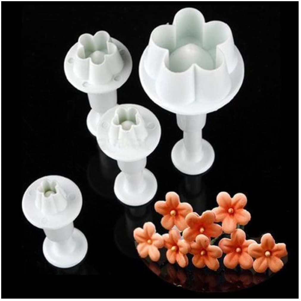 Bộ 4 khuôn cắt bánh Anaeat dạng ấn tự làm thủ công