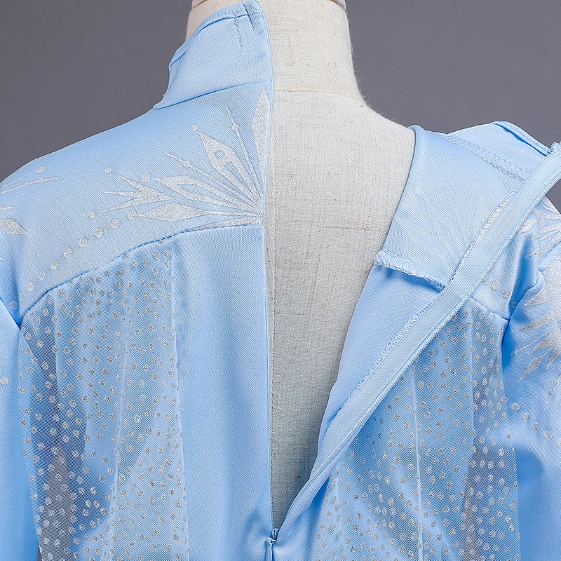 Đầm NNJXD Hóa Trang Nhân Vật Công Chúa Elsa 2 Thời Trang Xinh Xắn Dành Cho Bé Gái