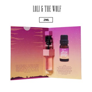 Nước hoa vùng kín nữ Honey Valley chai 2ml LOLI & THE WOLF