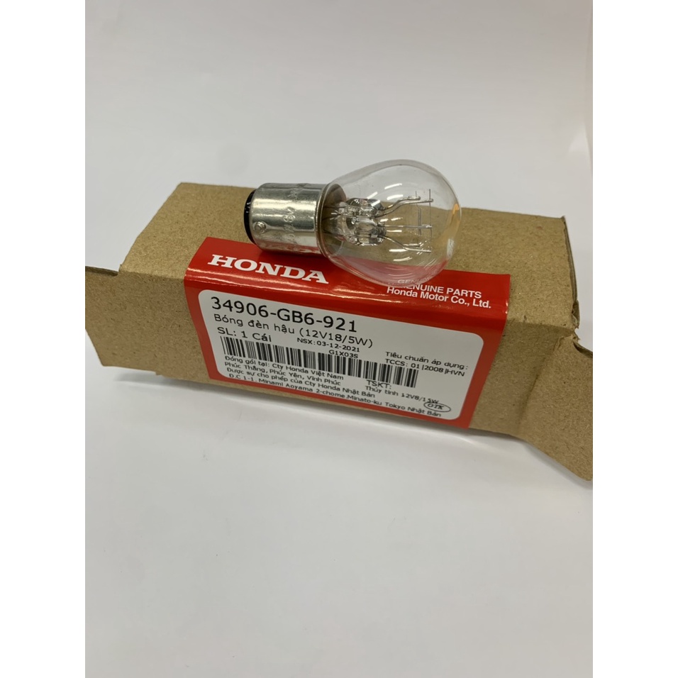 Bóng đèn hậu  Honda Chính Hãng - 34906GB6921