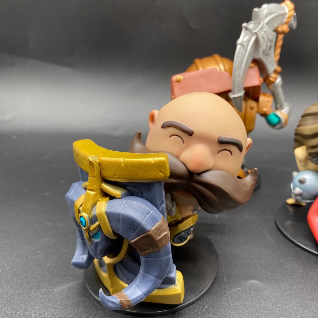 Mô hình Liên minh Huyền Thoại chibi LMHT LOL nhân vật Darius Nautilus Braum trong Game League of Legends