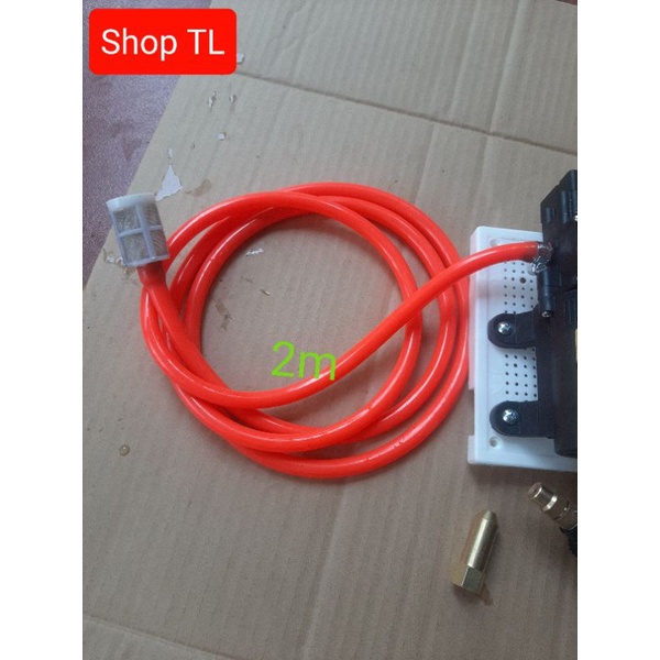 Máy rửa xe mi ni 12V đa năng tiện dụng