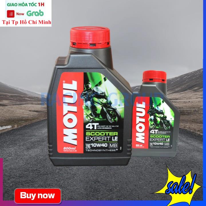 Nhớt Chính Hãng Motul Xe Tay Ga Scooter Expert Le 10W40 (800ml)