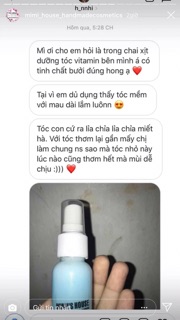 NƯỚC XỊT DƯỠNG TÓC MIMI’S HOUSE