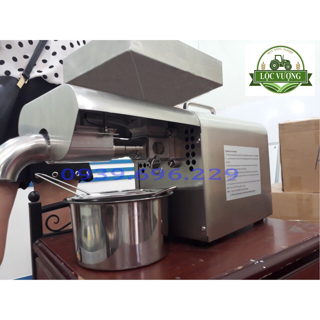 Máy ép dầu thực vật Đa năng Machine Oil Press 3 - 5 Kg/h << freeship>> Chuyên cung cấp đồ gia dụng cao cấp