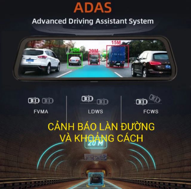 Camera hành trình gương M394G PRO  Wifi GPS | BigBuy360 - bigbuy360.vn