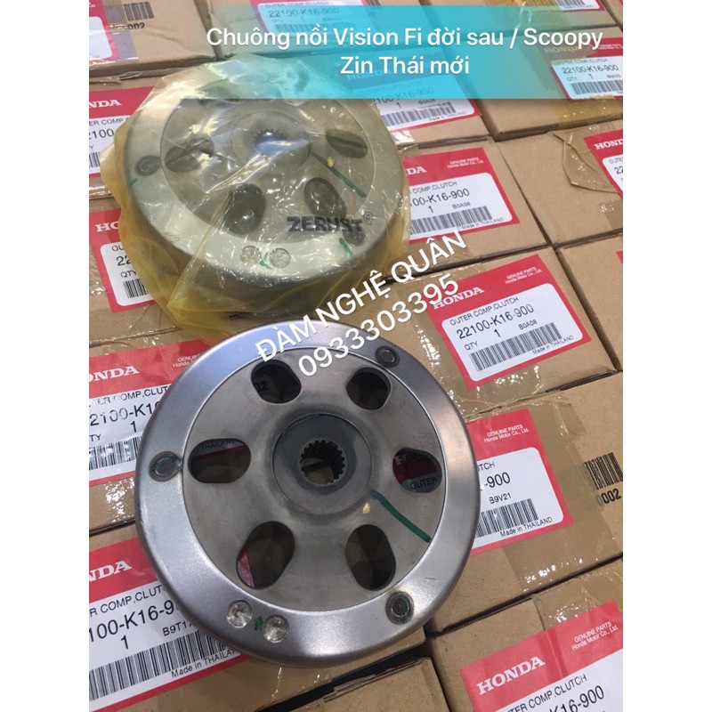 Chuông nồi Vision đời sau Fi / Scoopy zin Thái mới 100% 💰 375,000 VND / 1 cái không có hộp tem
