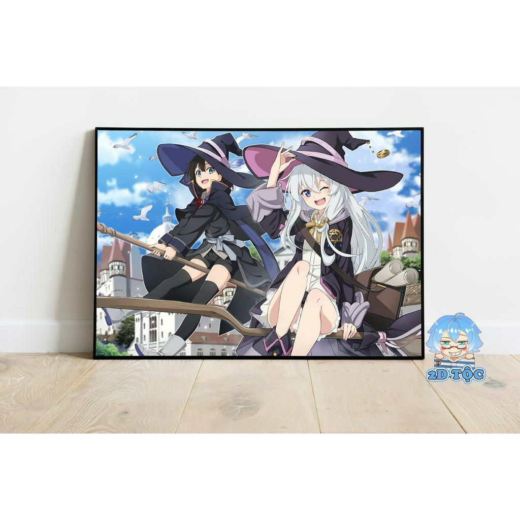 TRANH POSTER A3 Anime Manga Hành trình của Elaina Majo no Tabitabi (5) CHẤT LIỆU GIẤY CAO CẤP - 2D Tộc Shop