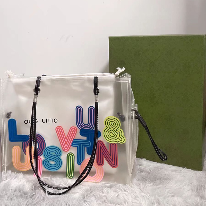 Túi Xách Nhựa Trong Suốt Thời Trang Cho Nữ