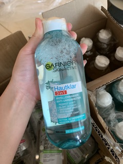 Nước tẩy trang ganier Đức 400ml