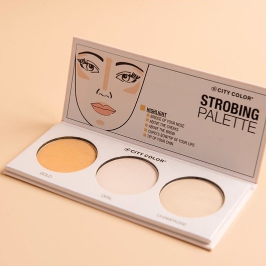 Tạo khối bắt sáng City Color Strobing Palette